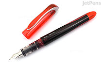 Zebra Zensations Fountain Pen - Red - 0.6 mm - ZEBRA 48330UPC