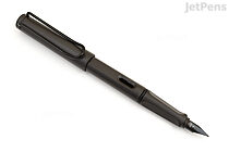 LAMY safari Fountain Pen - Charcoal Black - Left-Handed - LAMY L17LH
