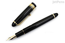 Pilot Custom 743 Fountain Pen - Black - 14k Falcon - PILOT 18658
