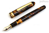 Platinum 3776 Century Fountain Pen - Celluloid - Tortoise - 14k Fine - PLATINUM PTB-35000S 62-F