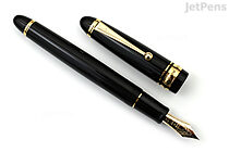 Pilot Custom 743 Fountain Pen - Black - 14k Soft Fine Medium Nib - PILOT 19978
